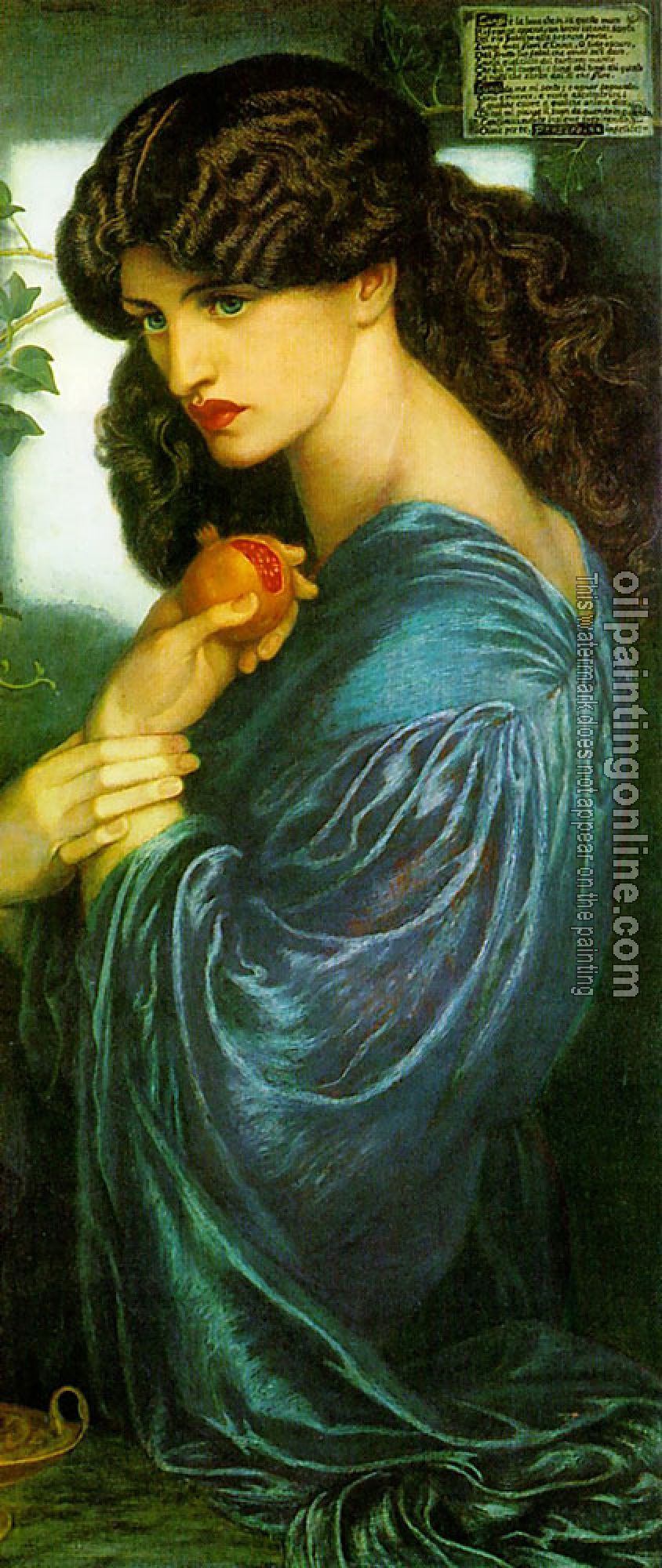 Rossetti, Dante Gabriel - Proserpine